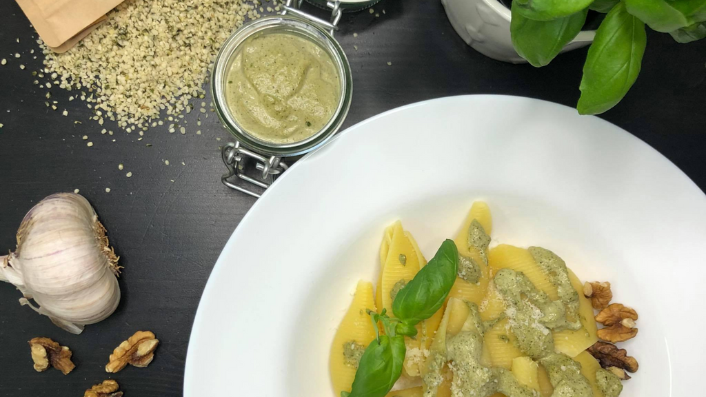 RECEPT: Konopné pesto