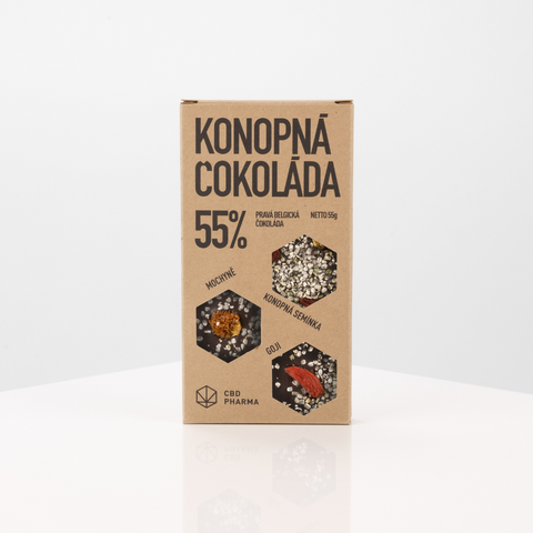 Konopná čokoláda | Zdravé mlsání | CBD Pharma
