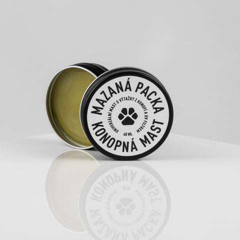 Mazaná packa | Konopná mast na packy | Veterinární přípravek