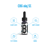 CBG olej 5% – 10ml